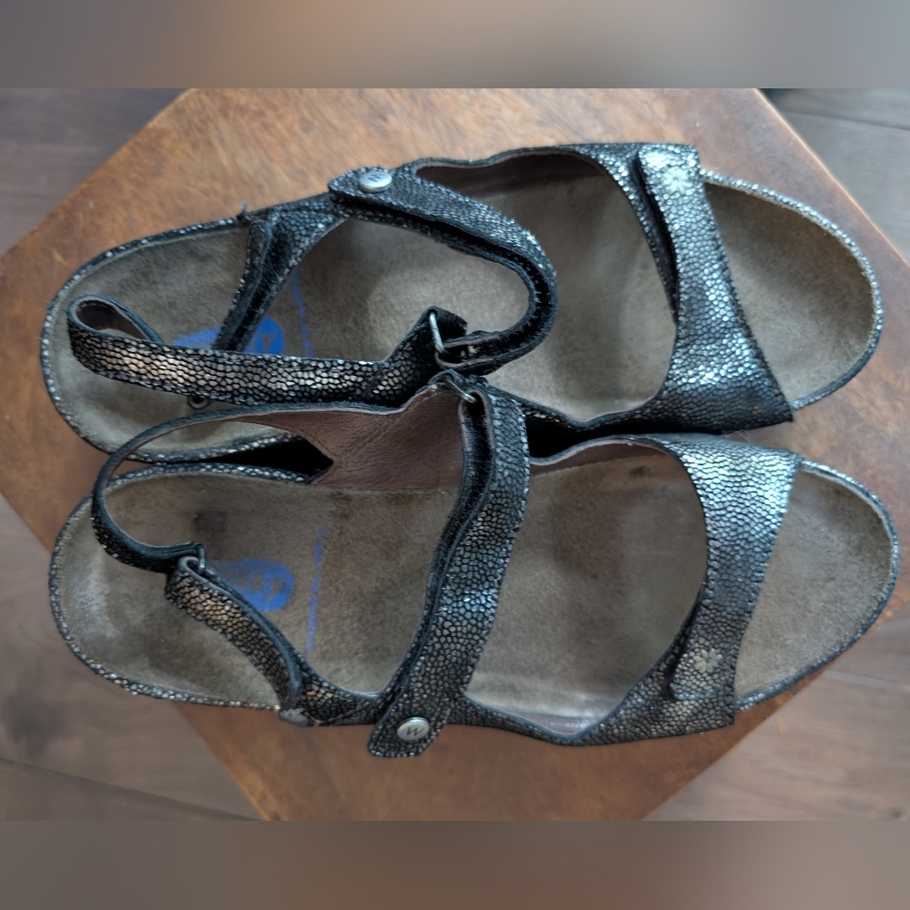 Wolky Tsunami Metallic Sandal